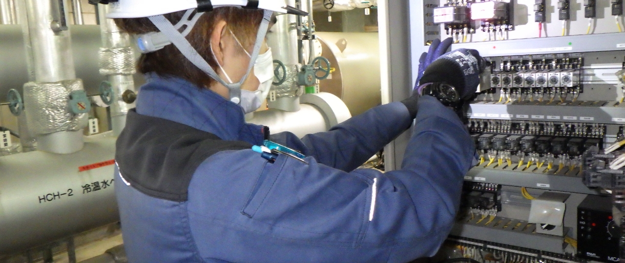 写真：有資格技術者
