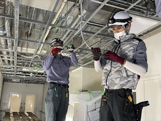 写真：新旧の建物での不具合等を徹底的に検討